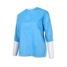 AP140 設計淨色兒童圍裙 綁帶 畫室 圍裙製衣廠 穿袖式   學前預備班圍裙 AP140 設計淨色兒童圍裙 綁帶 畫室 圍裙製衣廠 穿袖式   學前預備班圍裙